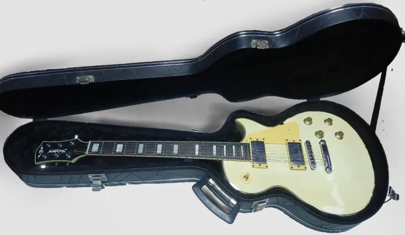 Les Paul Strinberg CLP79 Usada com Case - Foto 4