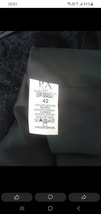 Vestido preto lindissimo - Foto 4