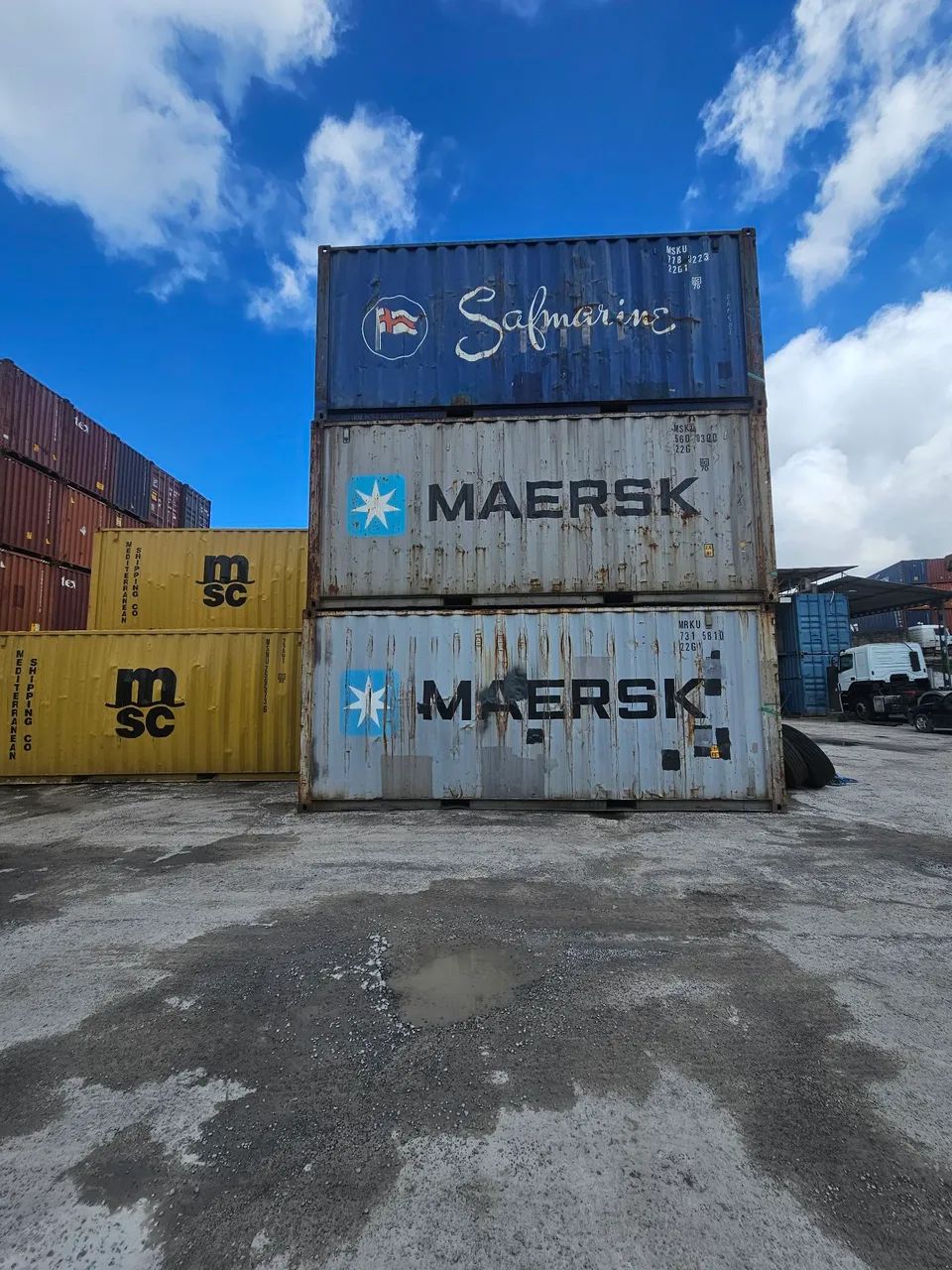 CONTAINER PRA VENDA (Contêiner marítimo 40 pés) - Foto 2