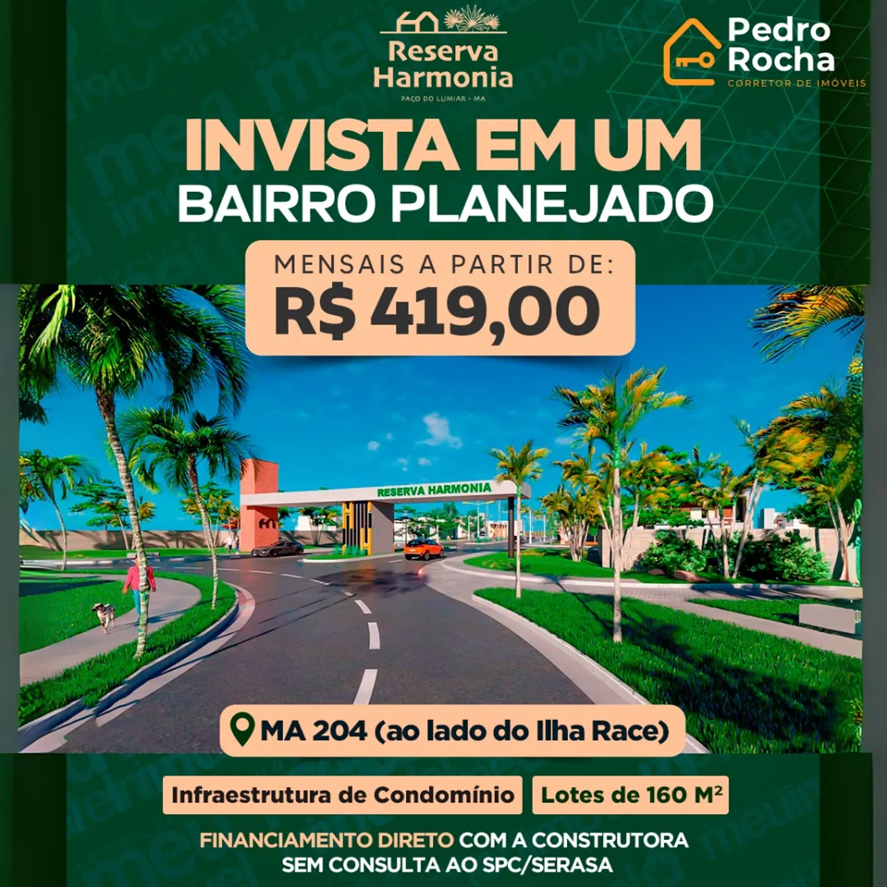 Seu nome tá sujo? Aqui você compra seu lote mesmo assim!