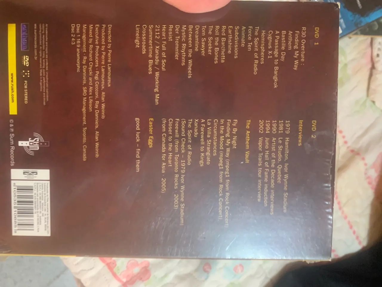 DVD pink Floyd e rush - Foto 2