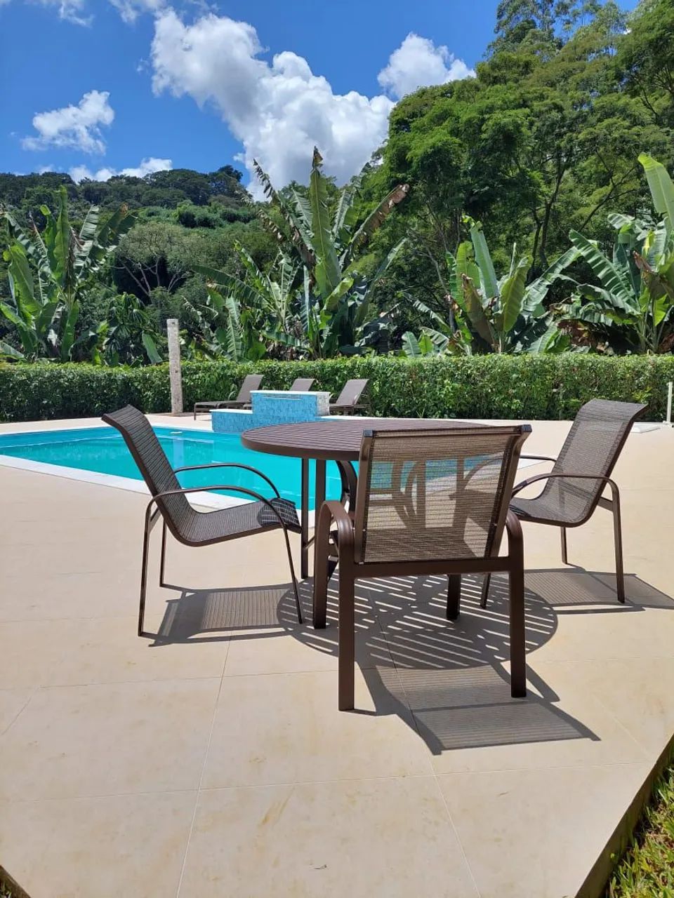 Conjunto de mesa e cadeiras para área externa - Foto 4