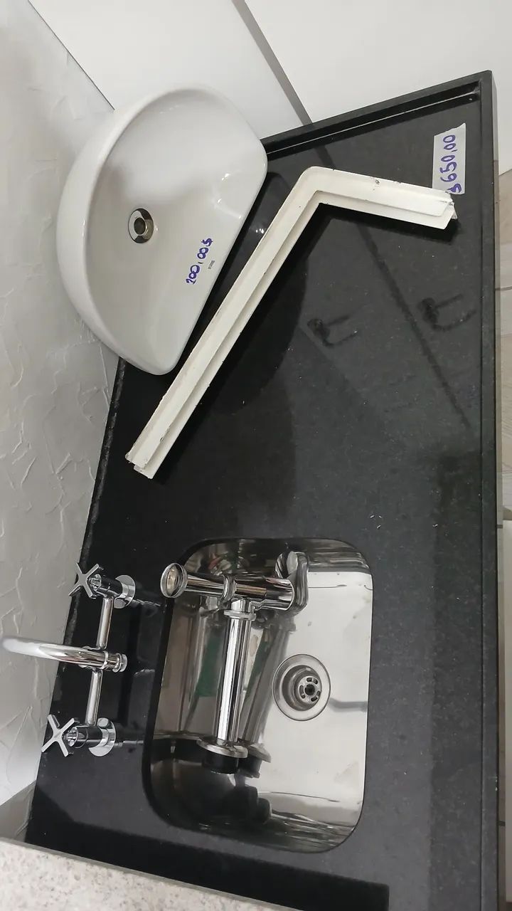 Pia em granito São Gabriel completa  - Foto 6