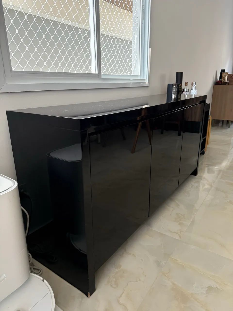 Buffet em laca black64595874172035125