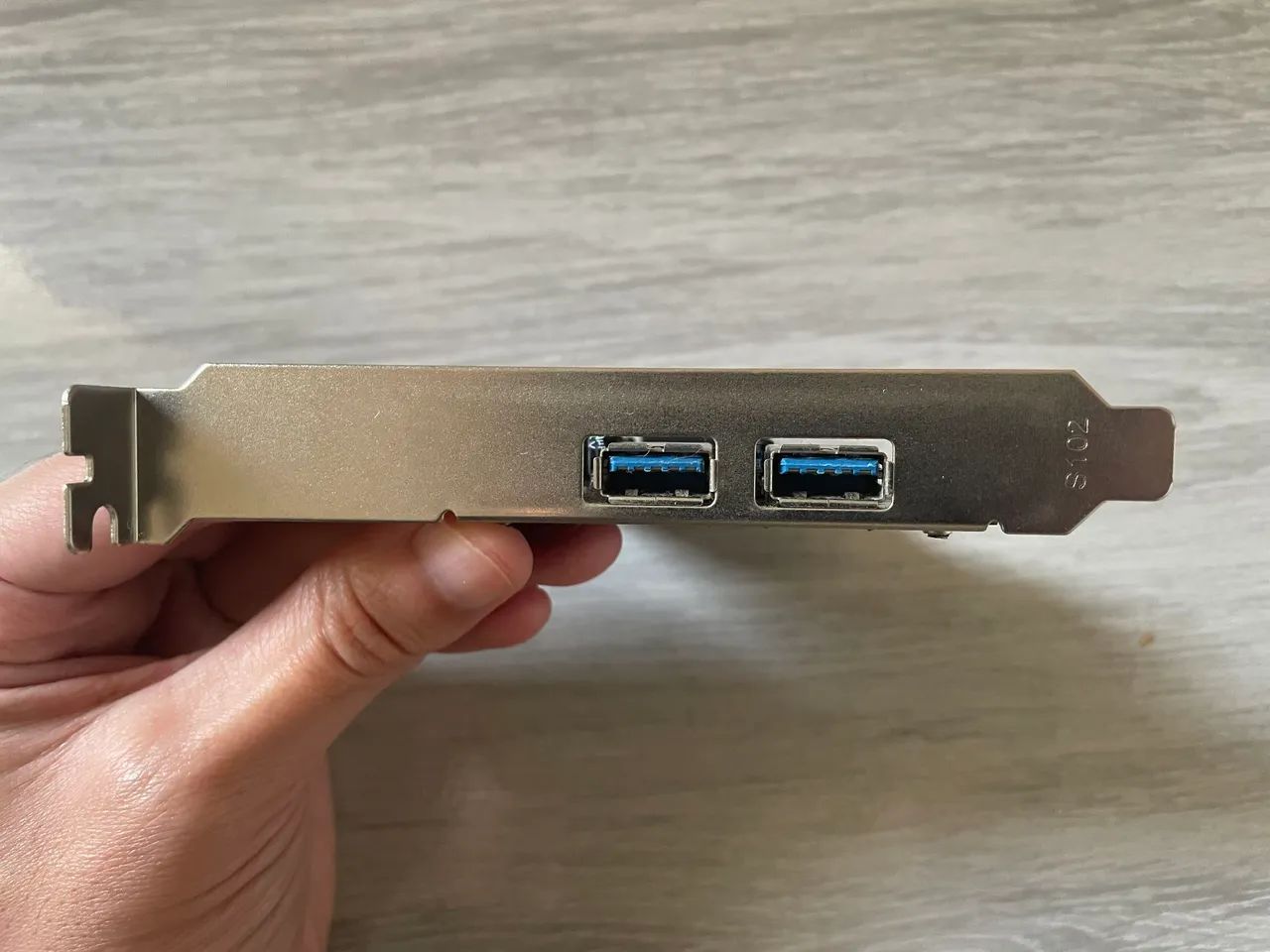 Placa PCI-E 2 Portas USB 3.0 + Conector 19 Pinos - DEX DP-23 - Foto 2