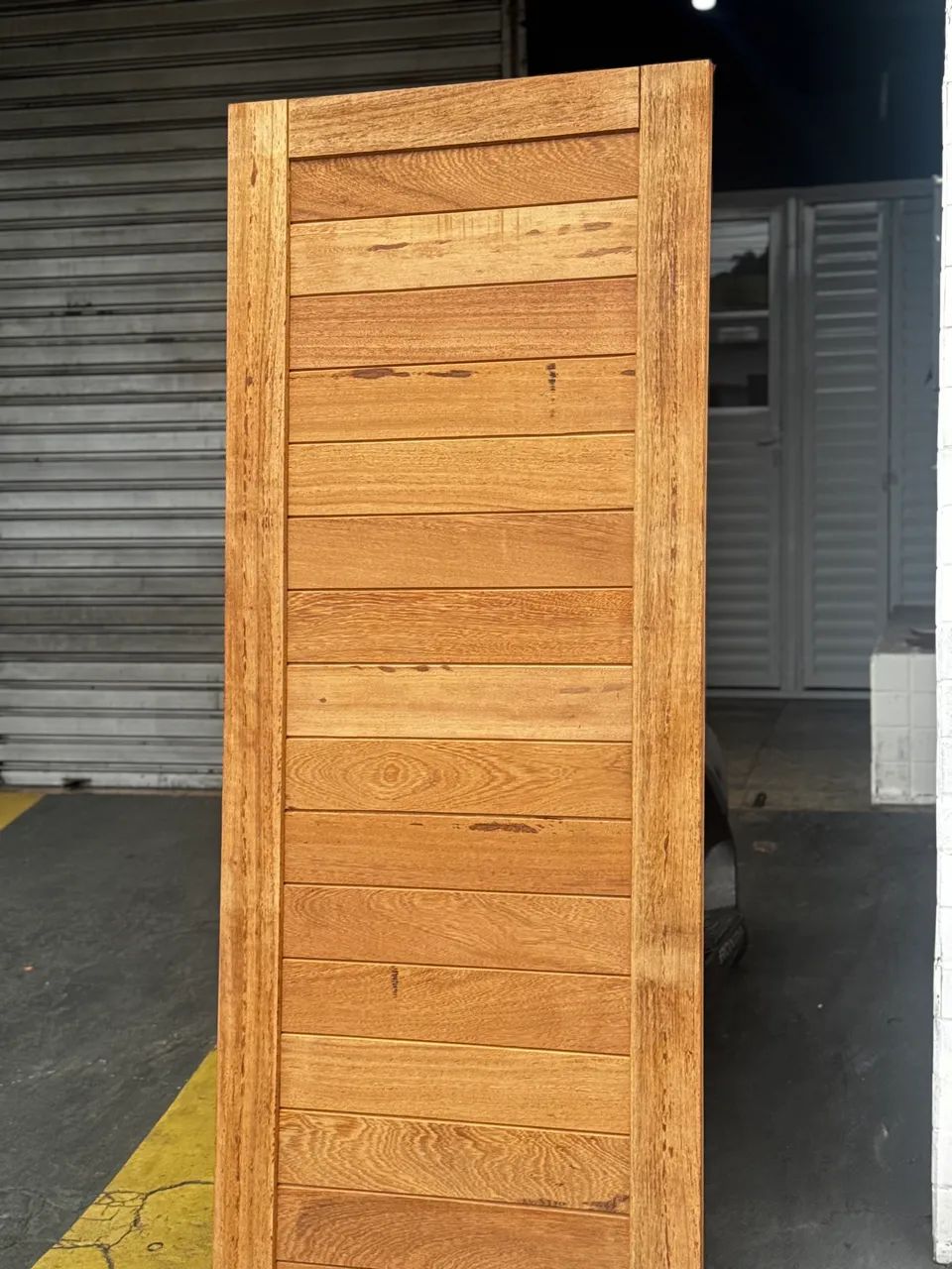 Portas de madeira angelim pedra 80cm - Super PROMOÇÃO  - Foto 3