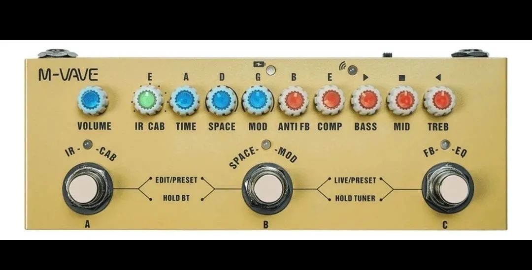 Pedal Multi-efeitos M-VAVE Ac - Foto 2