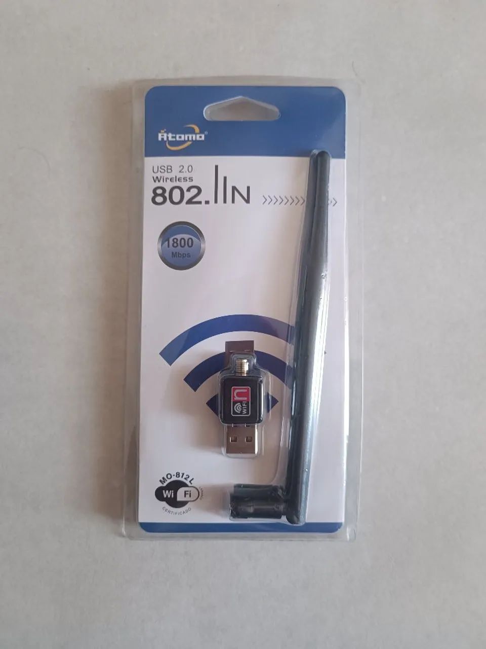 Adaptador Wi-Fi USB 802.11N 1800Mbps