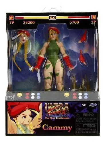 Cammy Street Fighter - Figura de Ação Colecionável