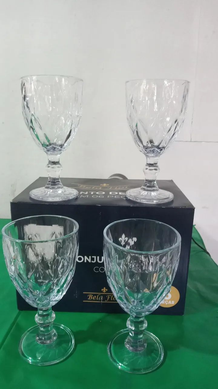 Taça de vidro de alta qualidade 