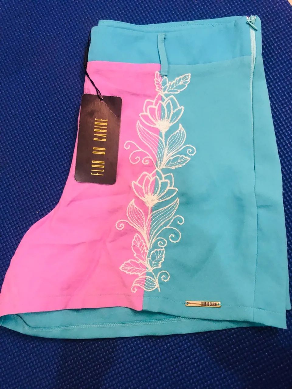 Shorts Flor do Caribe - Feminino - Foto 4