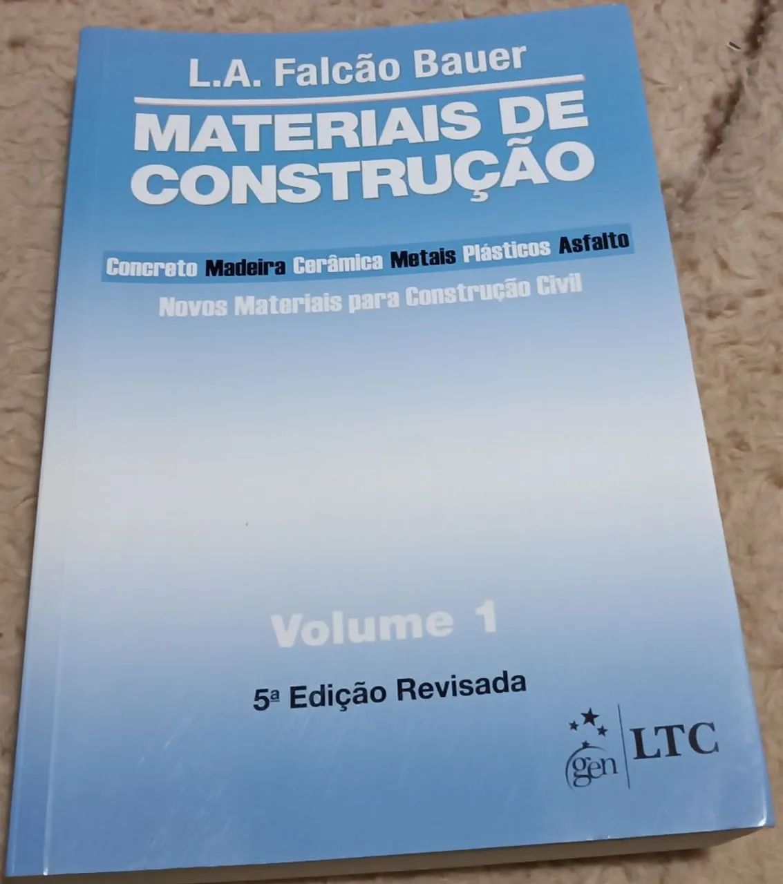 Materiais de Construção - Volume 1 - 5ª Edição