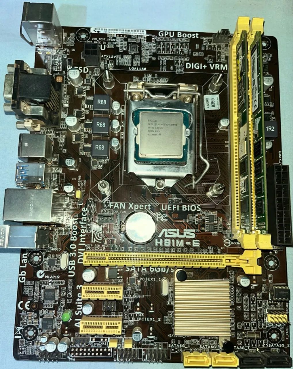 Placa-Mãe ASUS H81M-E - LGA 1150