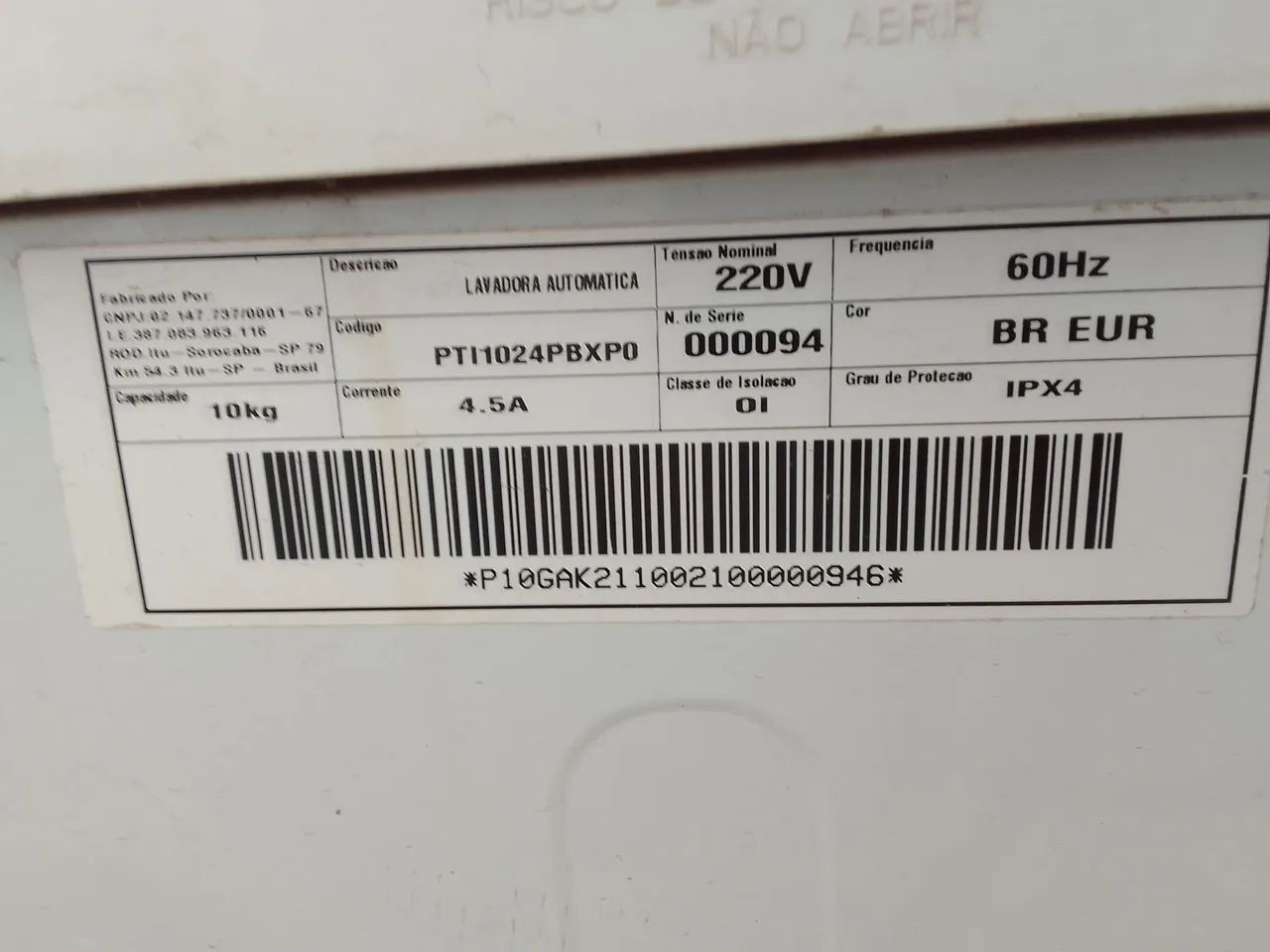 Maquina de lavar GE antiga - Foto 4