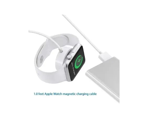 Cabo Carregador P/ Relógio Apple Watch Series 2 3 4 5 6 - Foto 2