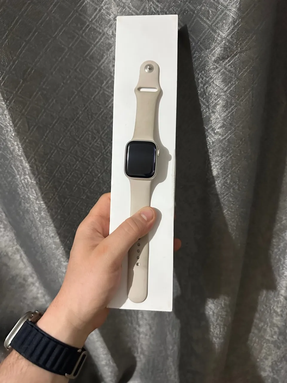 Apple Watch Series 7 Silver 41mm saúde de bateria 90%