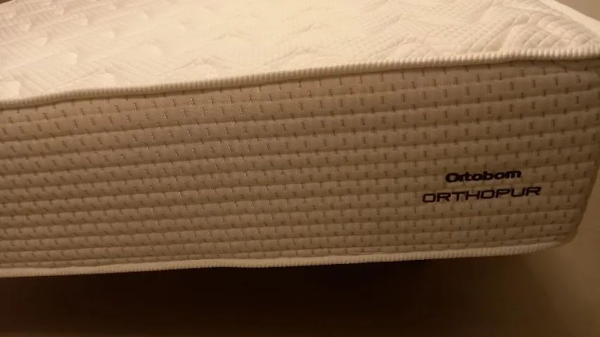 Vendo colchão top de linha Orthopur 2.4 1 casal 1 mês de uso com nota fiscal - Foto 4