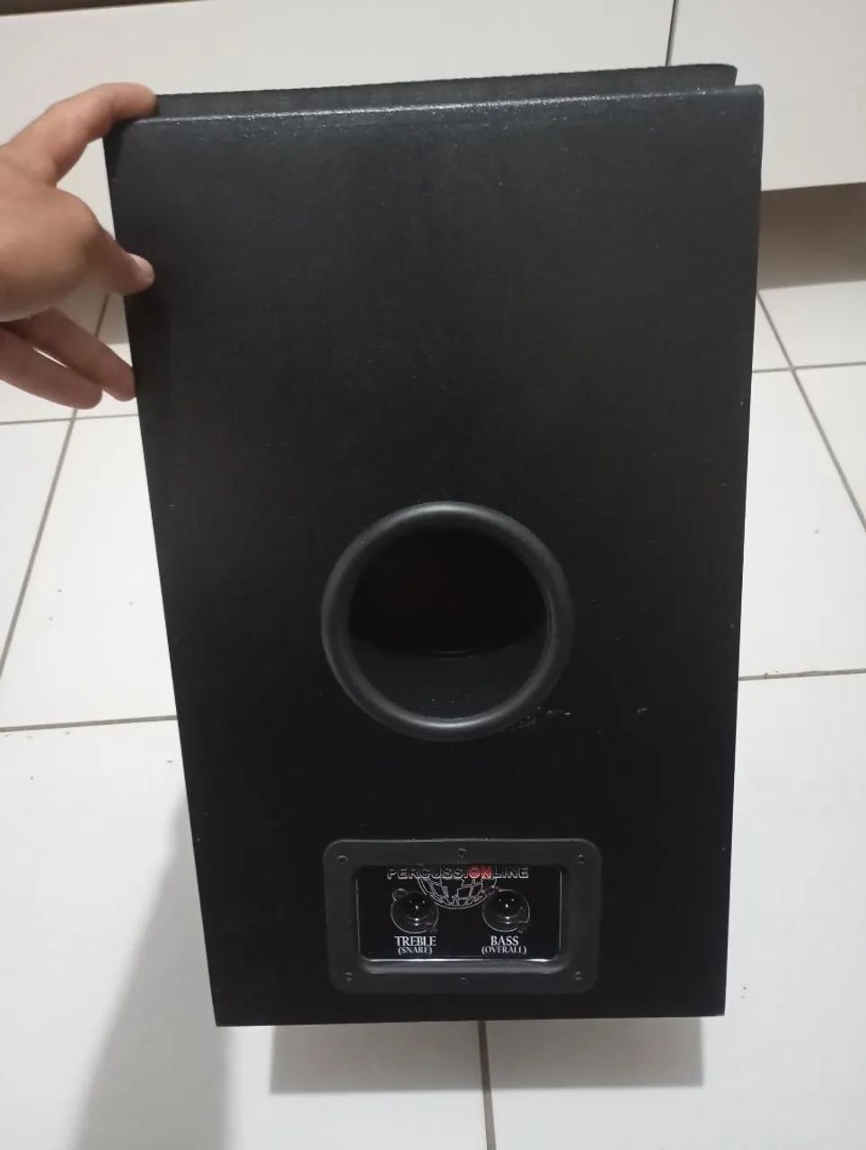 Cajon elétrico percussionline master profissional line - Foto 4