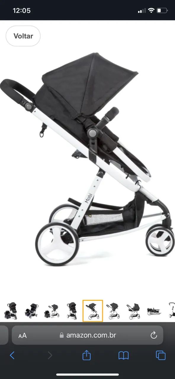 Bebê conforto e carrinho moisés  - Foto 5