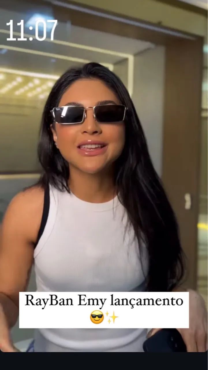 Ray Ban Emy lançamentoo exclusivo original Óculos de Sol - Foto 2