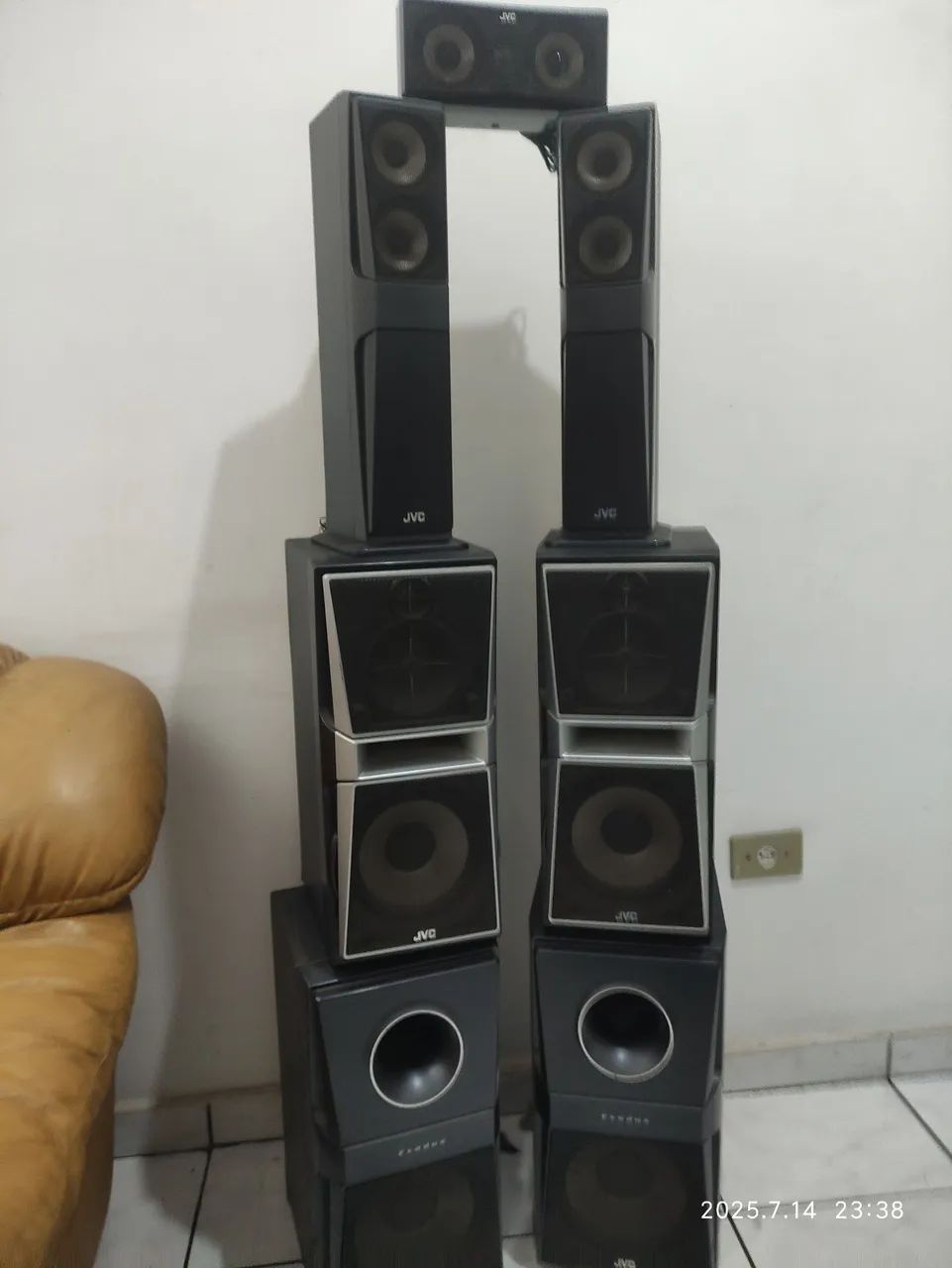 Torre de Som JVC Completa - Excelente Estado! - Foto 2