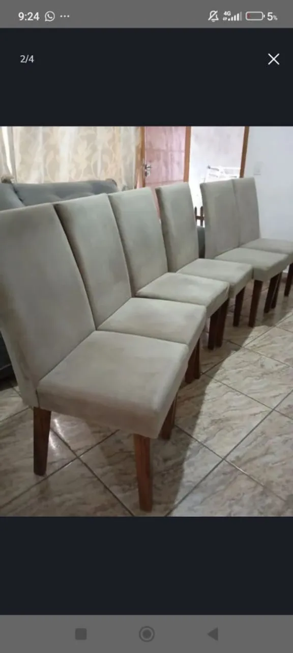 Conjunto de Cadeiras de Jantar