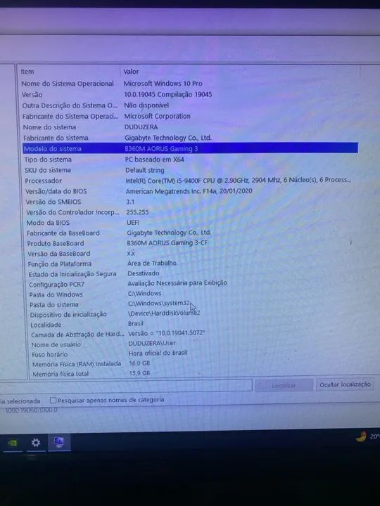 Computador Gamer Gigabyte B360M AORUS Gaming 3 - Foto 3