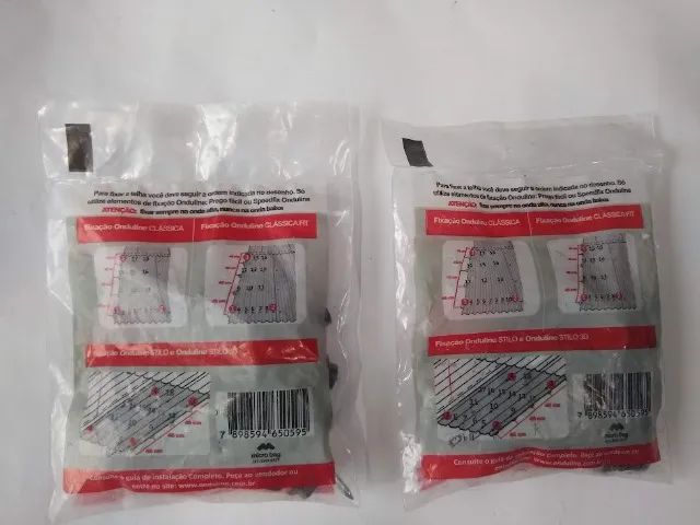 Kit 2 Saquinhos: Prego Fácil Verde 18 Unidades Onduline