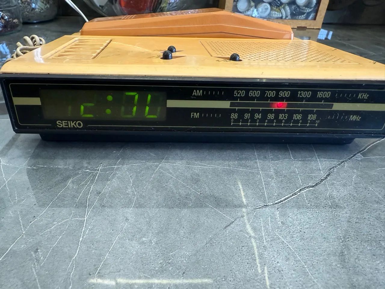 Radio Relógio Seiko Vintage