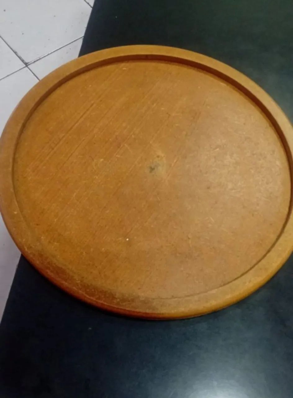 Suporte De Madeira Para Forma De Pizza 35cm - Temos 11 unidades - 65 cada