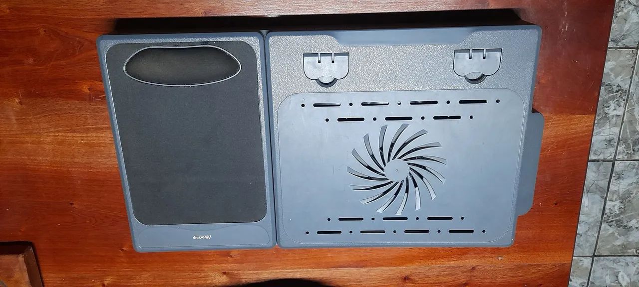 Suporte para Notebook com Cooler e luz led - Foto 4