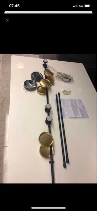 Lustre moderno com design único - Foto 5