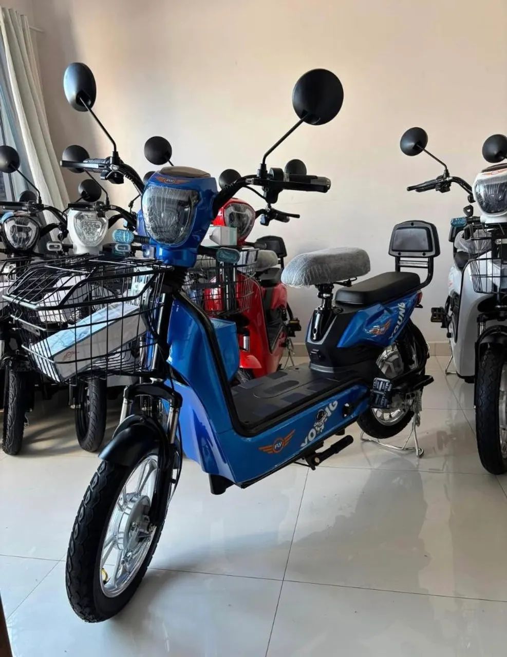 BICICLETA ELÉTRICA ARO 16 COM ALARME  - Foto 2