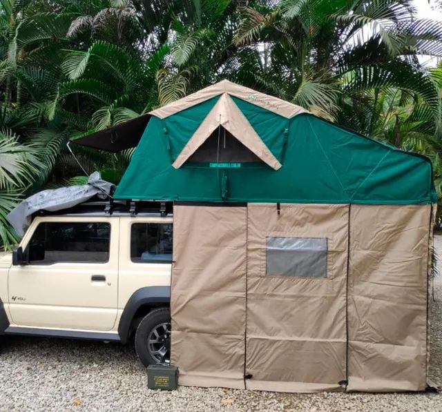 BARRACA DE TETO c/anexo CAMPINGS WORLD (TOPCAMP) 1,40m - Usada 2x - Foto 5