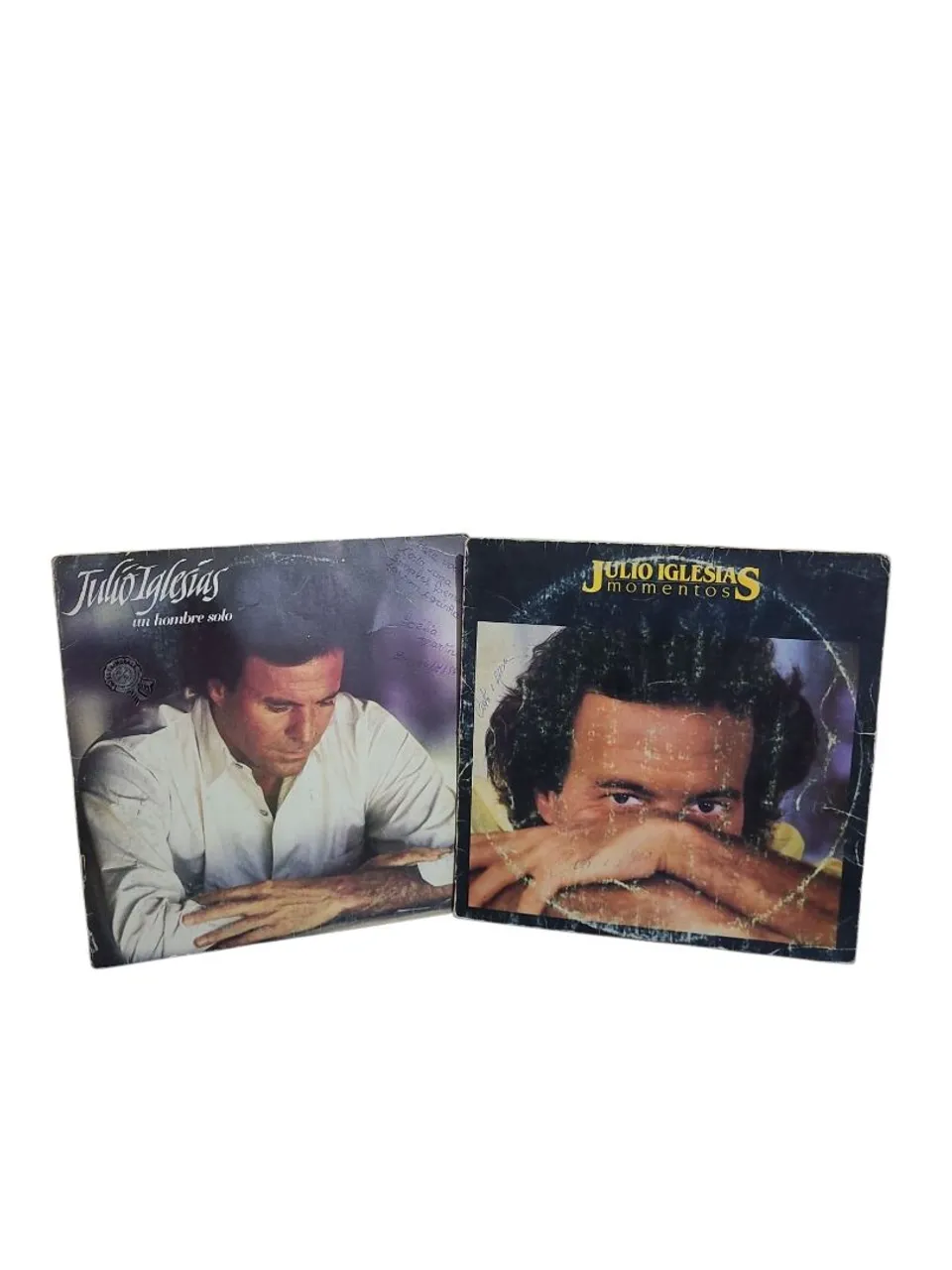 2 Discos de Vinil Julio Iglesias - 1982 e 1987