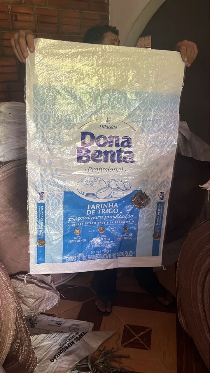 SACOS PARA ENTULHO AREIA BRITA DE 50KG e 25KG A PATIR R$ 1,00 ALINHAGEM NYLON RÁFIA