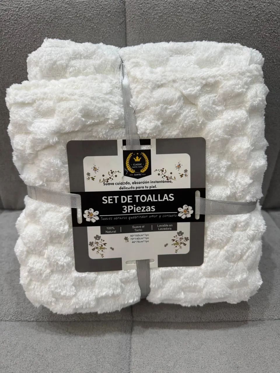 KIT 3 TOALHAS DE BANHO IMPORTADAS