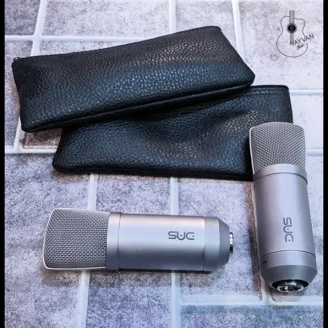 PAR de Microfones CAD GLX-2400 Studio Condenser  - Pouco usados