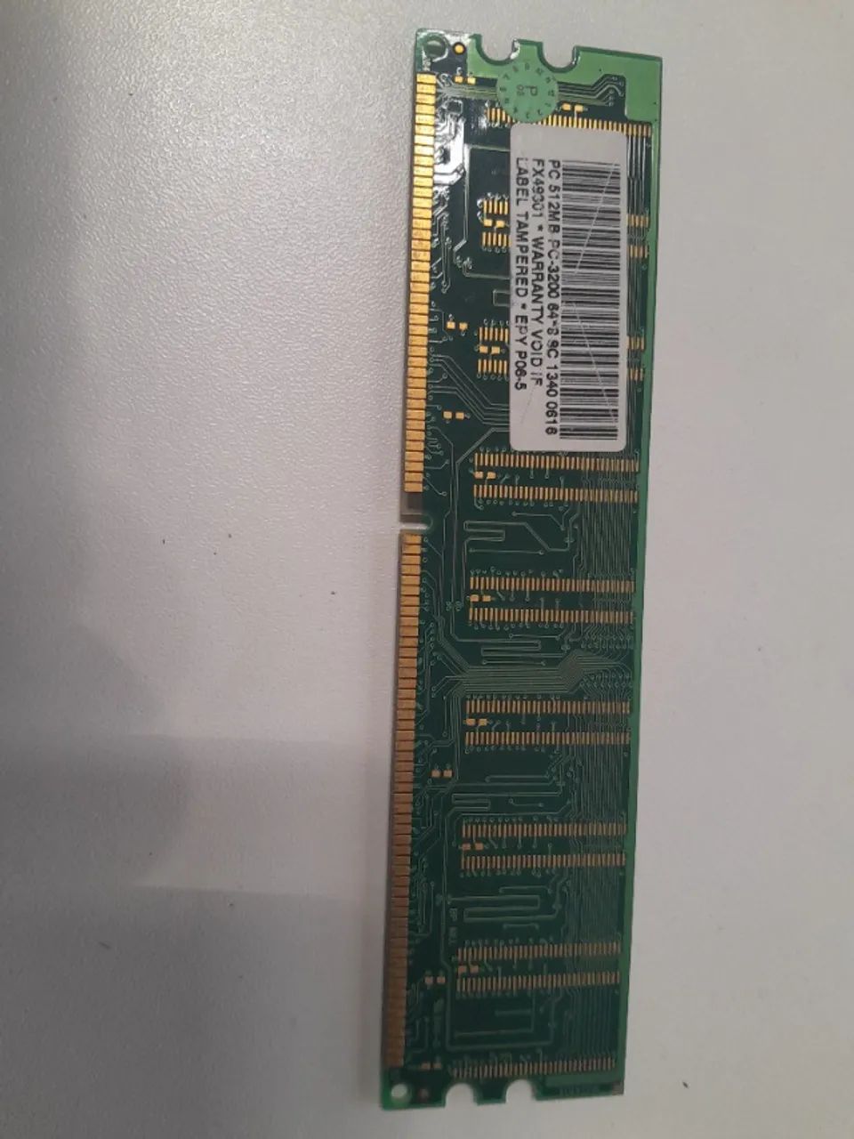 Memoria Desktop 512MB DDR 1 PC 3200