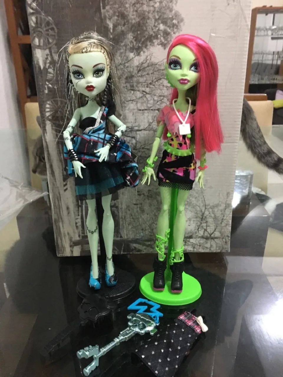 Bonecas Monster High Frankie e Vênus 