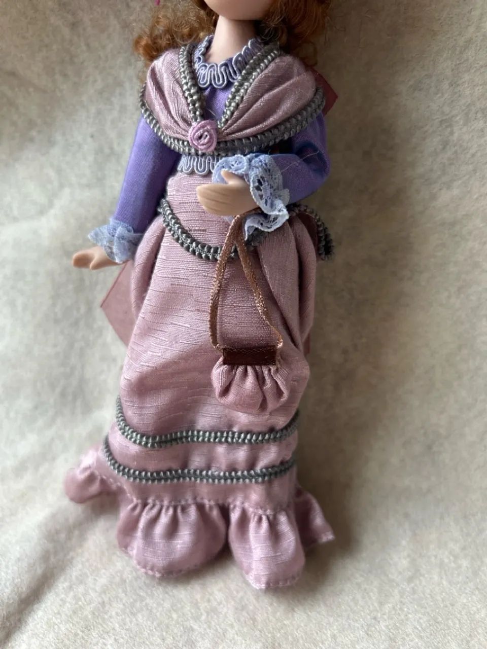 Boneca de Porcelana Vintage damas de época  - Foto 2
