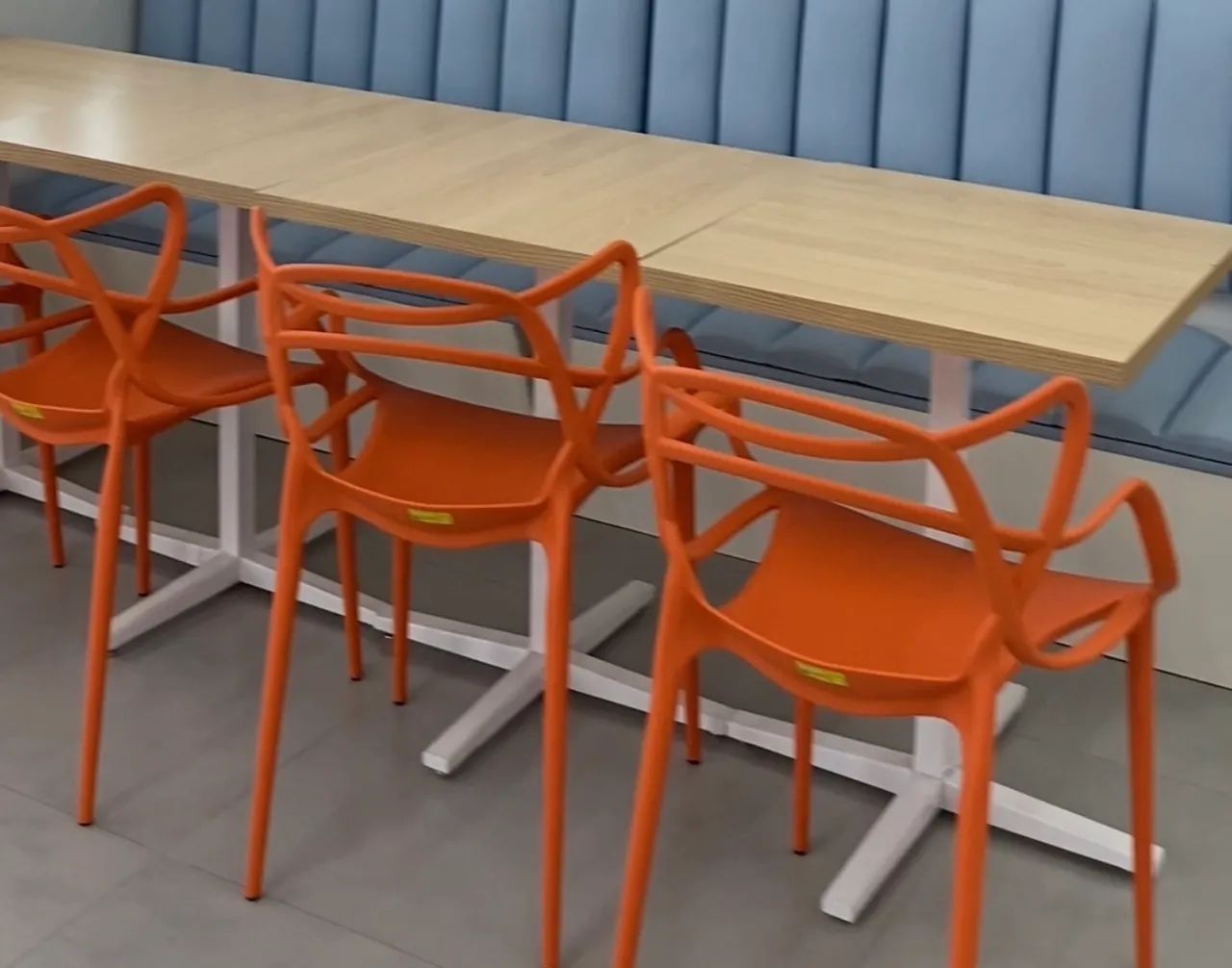 Conjunto de Cadeiras para restaurante ou sorveteria - Estilo Industrial - Foto 3