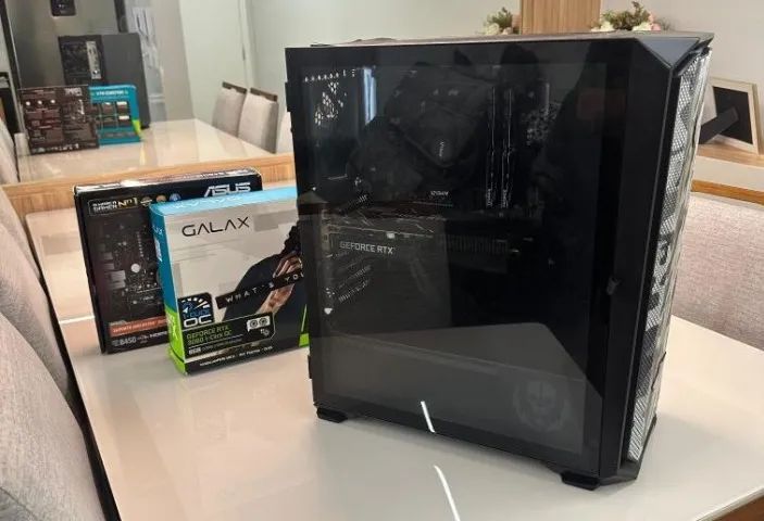 Computador PC Gamer - RTX 3060 - Ryzen 5 - 16gb de RAM - SSD 1tb - Roda todos os jogos - Foto 4