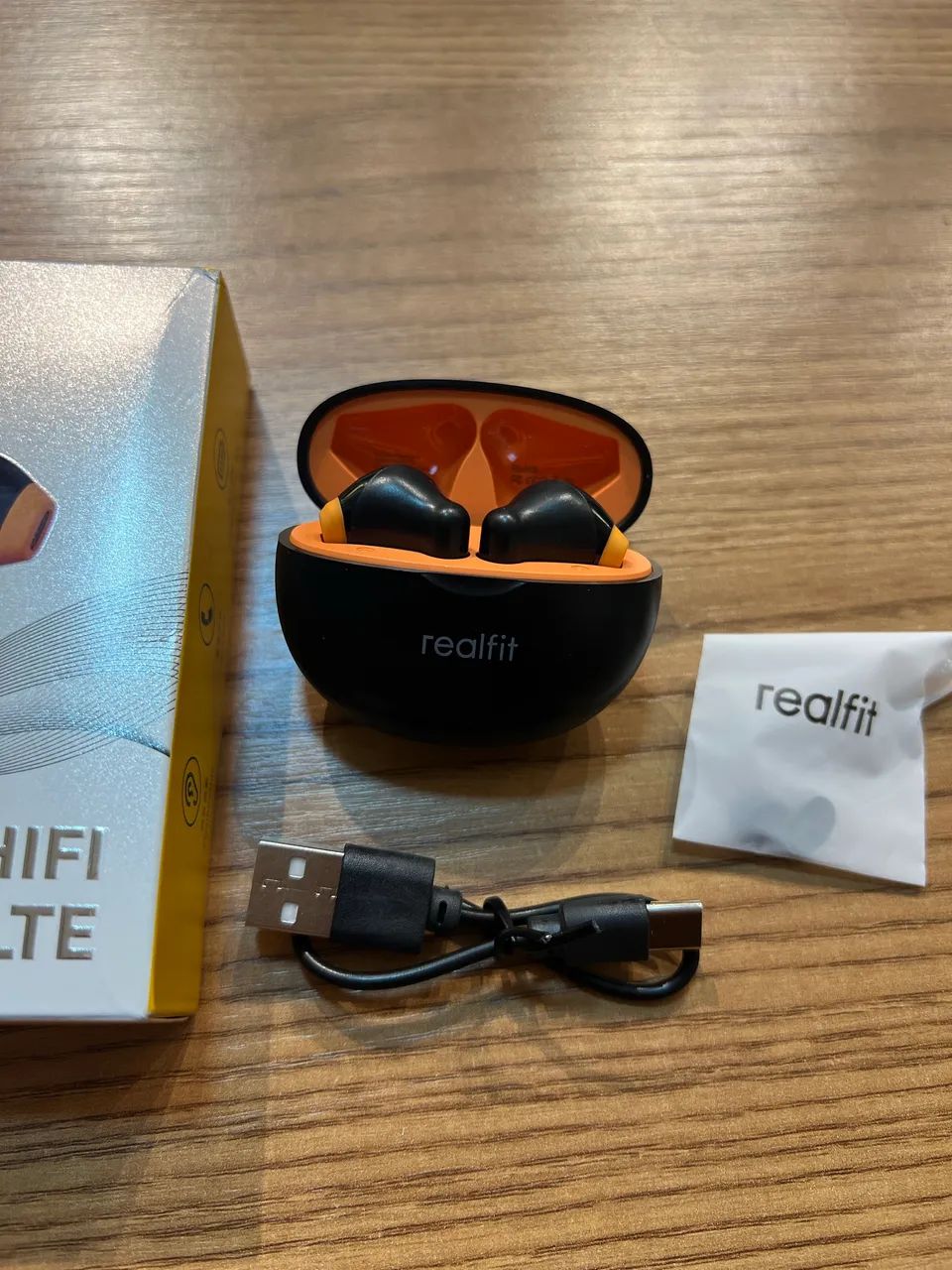 Fone Bluetooth Realfit F2 - Preto - Foto 2