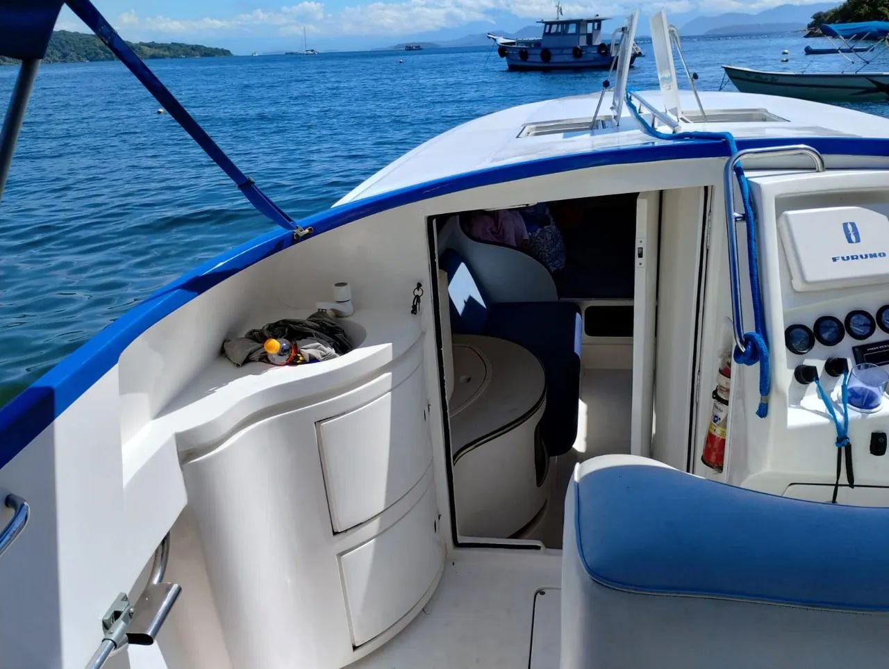 Lancha Scarab Intermarine 38 2x Volvo Cad 42 - Foto 7