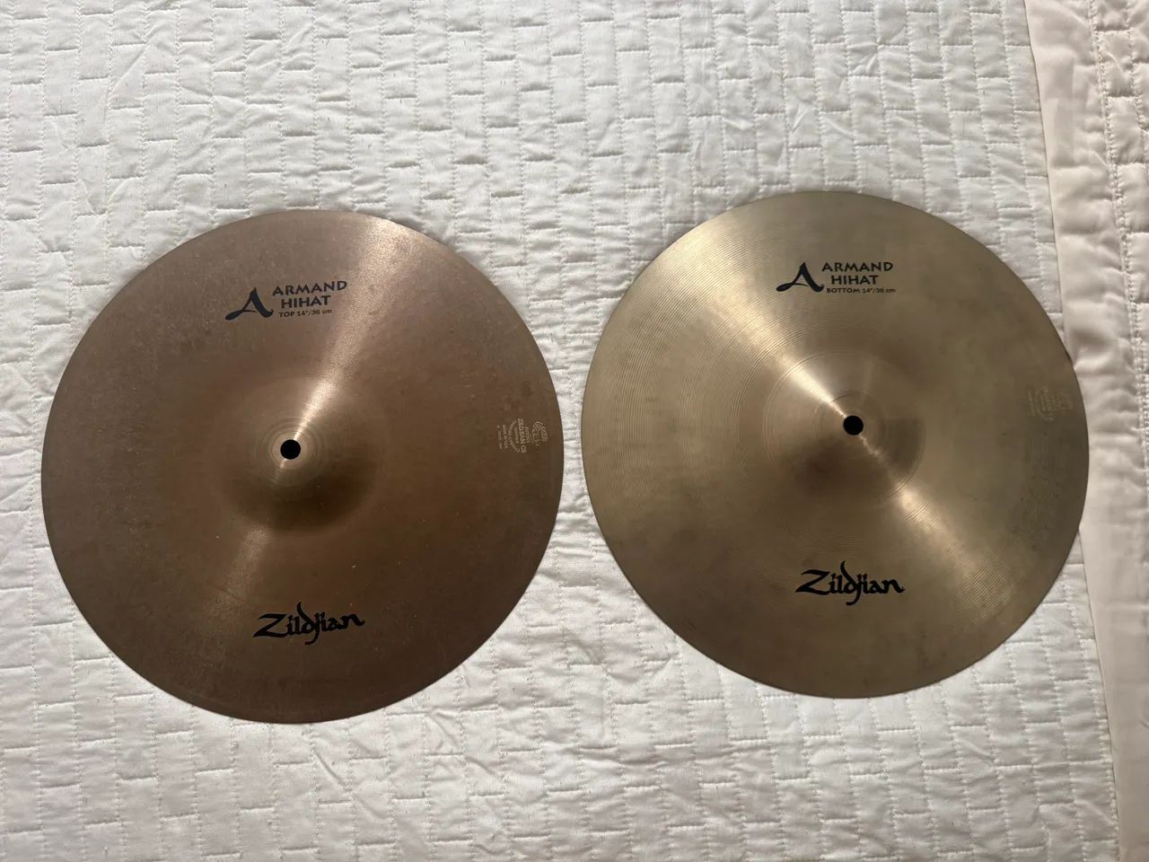 Kit Pratos Zildjian Armand e avedis 14 16 20 - Foto 5