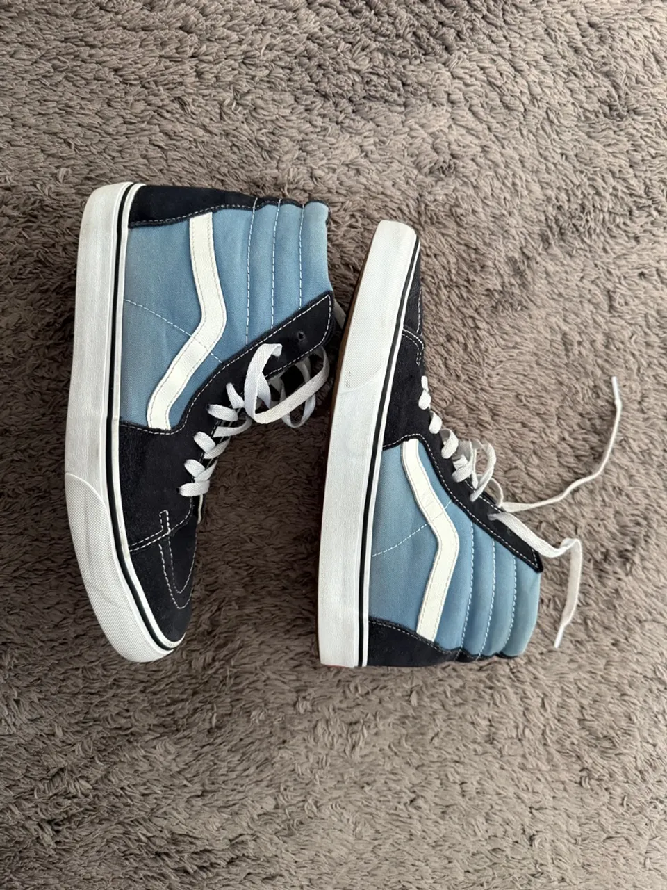 Tênis Vans Sk8-Hi Azul e Preto 41