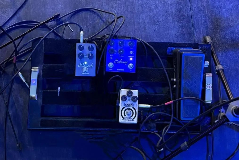 Pedal Board para guitarra (vendo os pedais individuais também)
