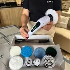 Kit Escova de Limpeza Elétrica Multiuso com Acessórios