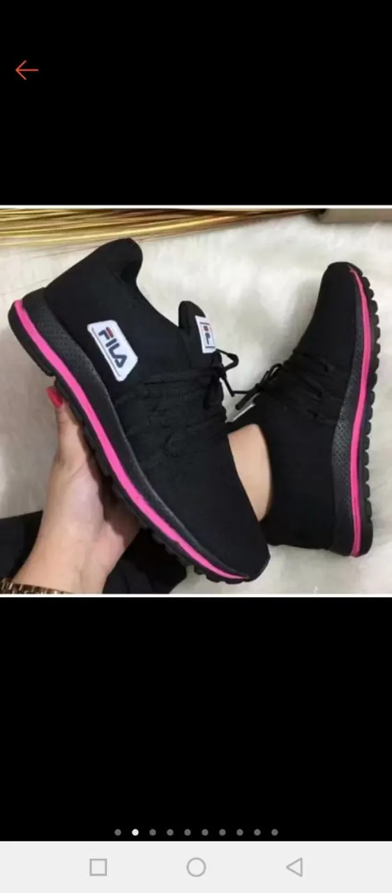 Tênis Fila Preto